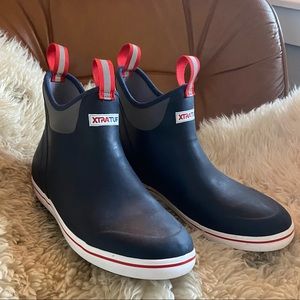 M12 XtraTuf Ankle Deck Boots - perfect condition.